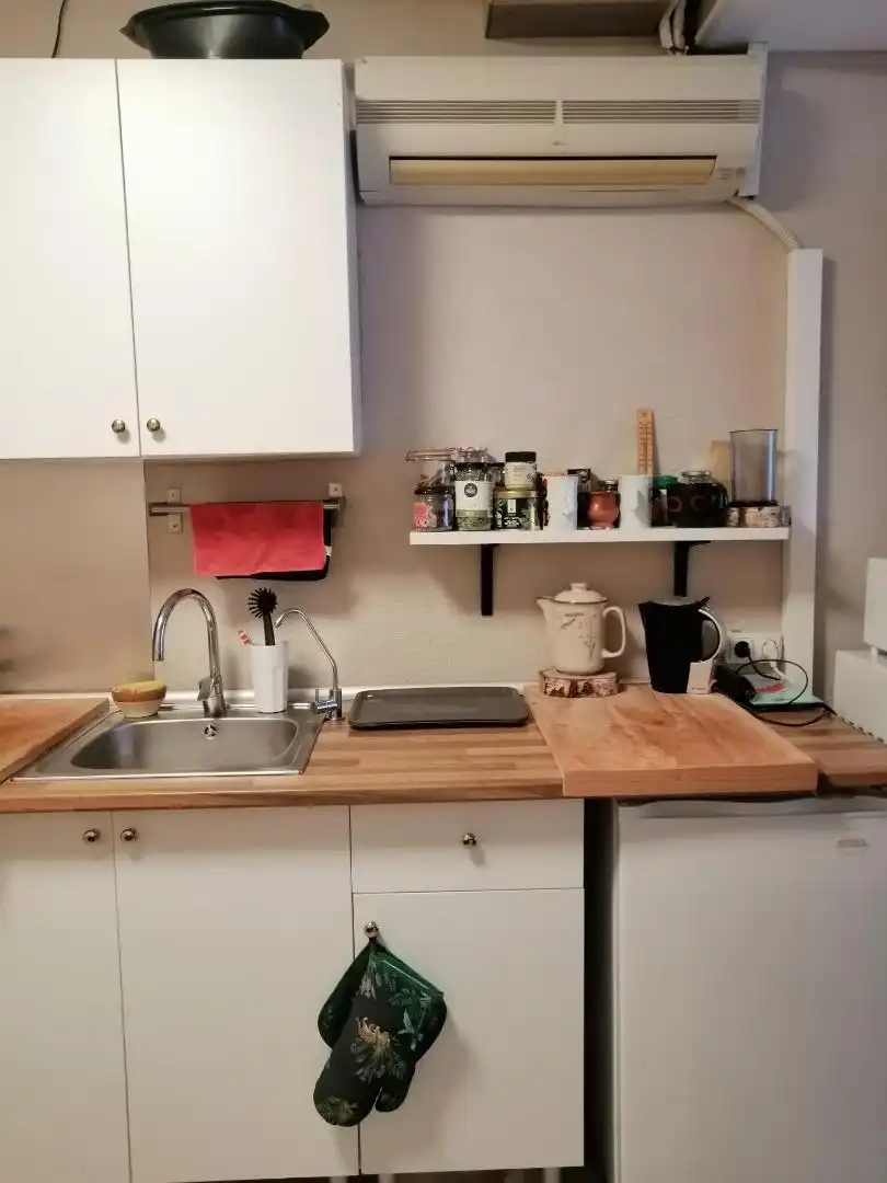 Wohnung zum Verkauf in Carrer de Tolrà, 32, Barcelona Capital Küche von Wohnung zum Verkauf in Barcelona Capital mit Klimaanlage