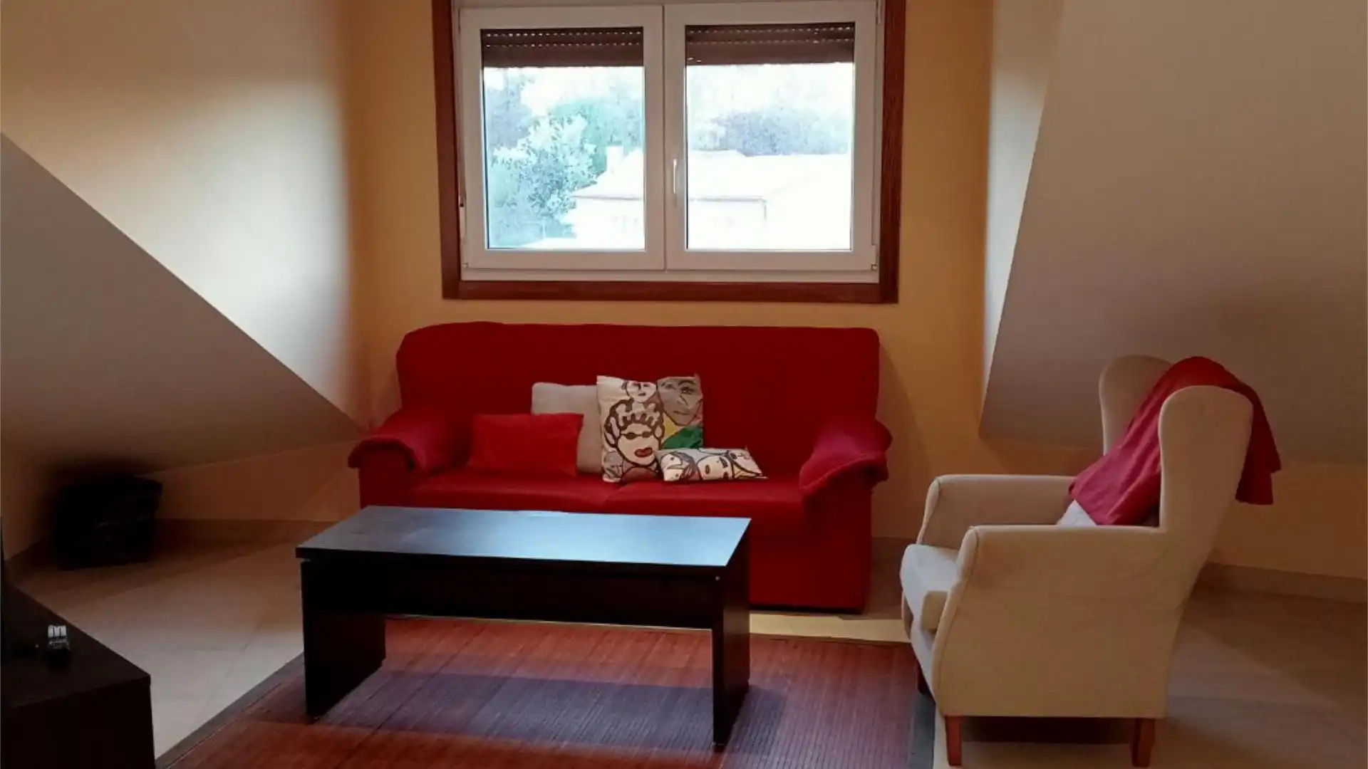 Sala de estar de Piso en venta en Ares con Trastero, Amueblado y Videoportero