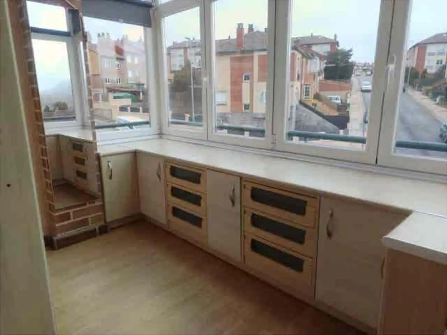 Cuina de Casa adosada en venda en Golmayo amb Calefacció, Jardí privat i Terrassa