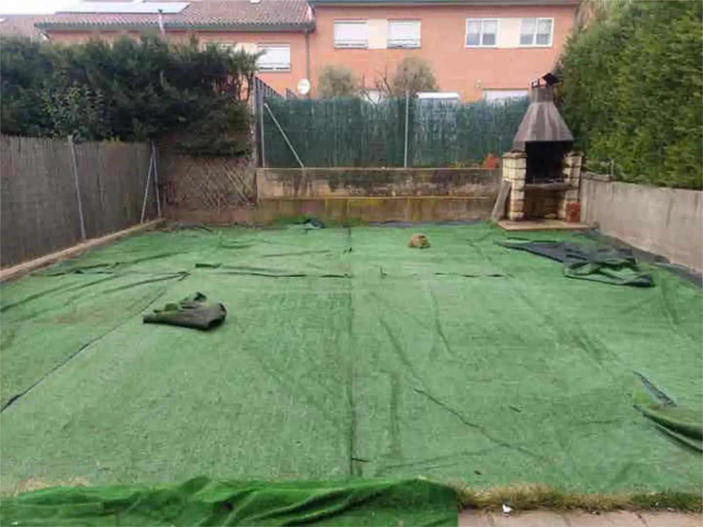 Jardí de Casa adosada en venda en Golmayo amb Calefacció, Jardí privat i Terrassa