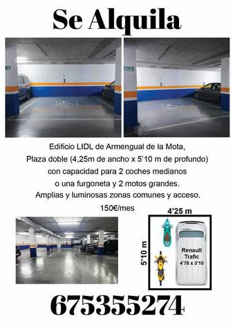 Garaje en Alquiler en Calle Armengual de la Mota, 20 en Perchel Norte