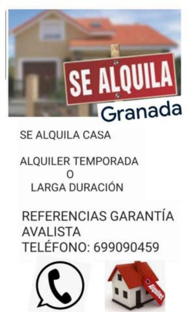 Garden of Houses for rent in  Granada Capital