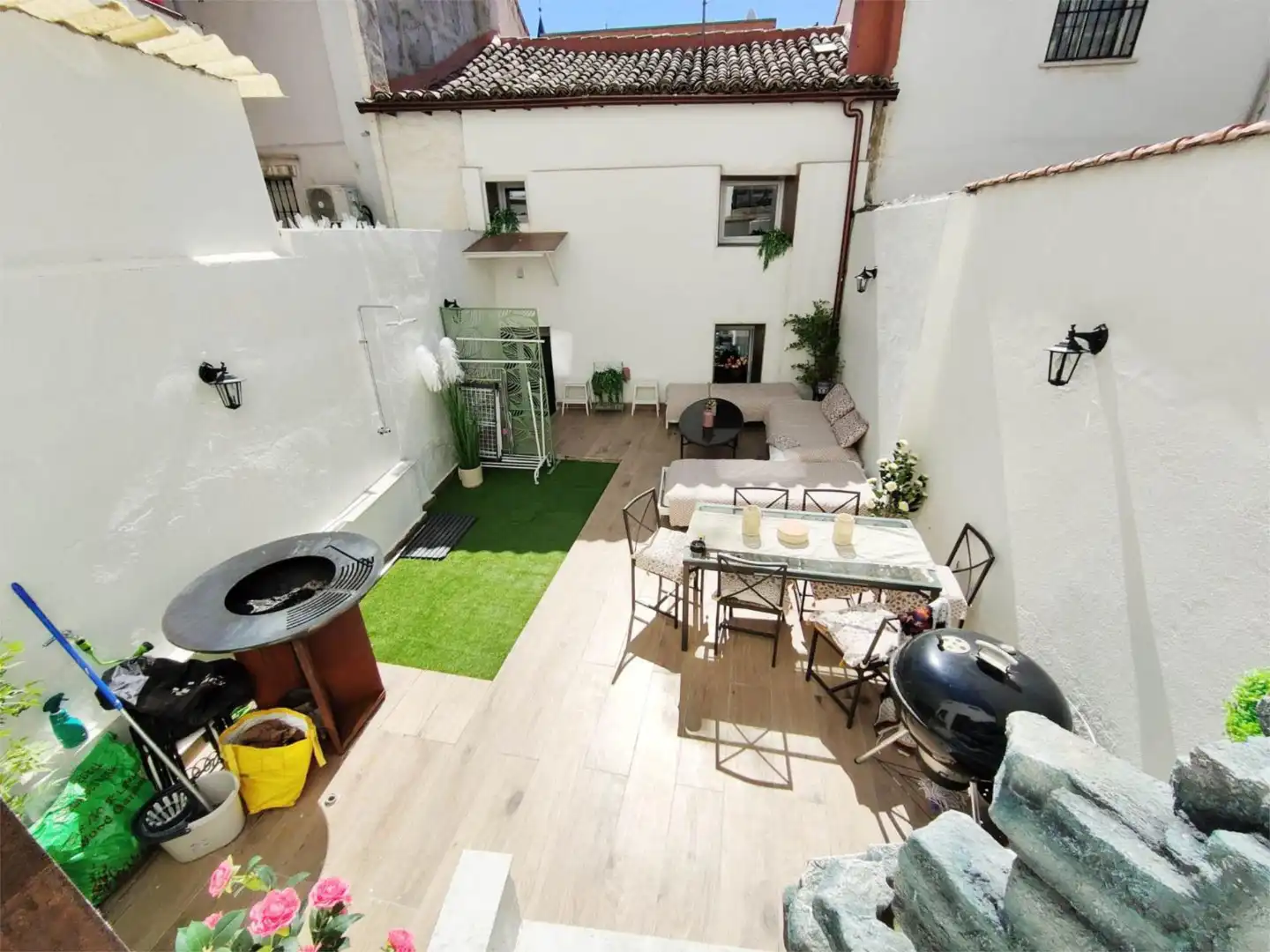 Terraza de Casa adosada en venta en Arganda del Rey con Terraza y Balcón