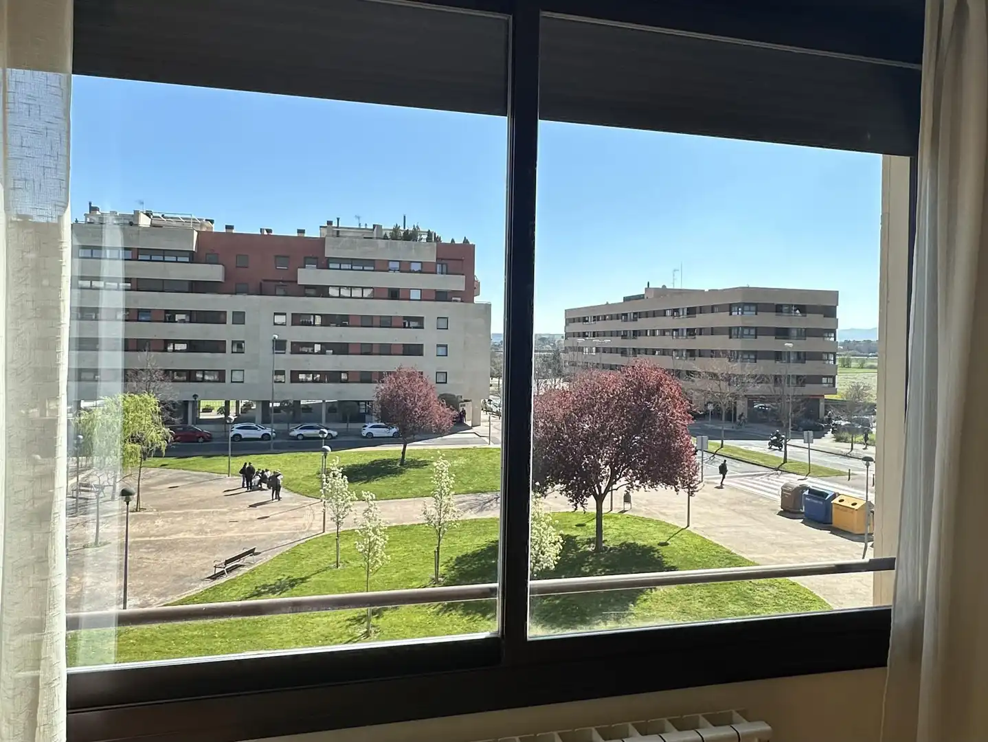 Vista exterior de Pis en venda en  Logroño amb Aire condicionat, Calefacció i Jardí privat