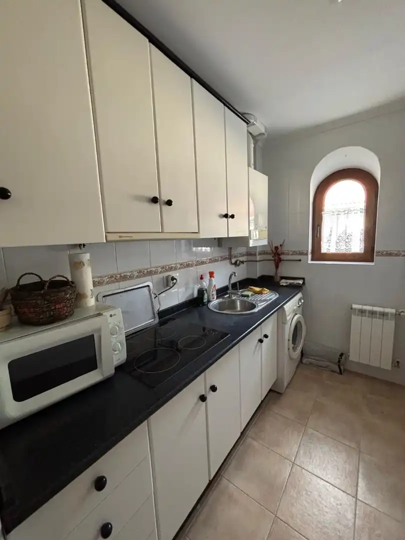 Kitchen of Flat for rent in Camaleño  with Heating, Private garden and Parquet flooring