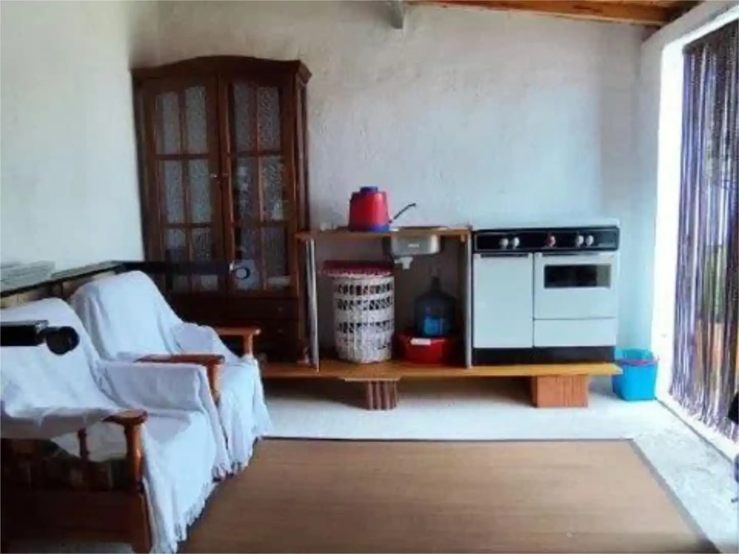 Piso en venta en Calle Pozas, 1, San Juan de la Encinilla Cocina de Piso en venta en San Juan de la Encinilla con Calefacción y Jardín privado