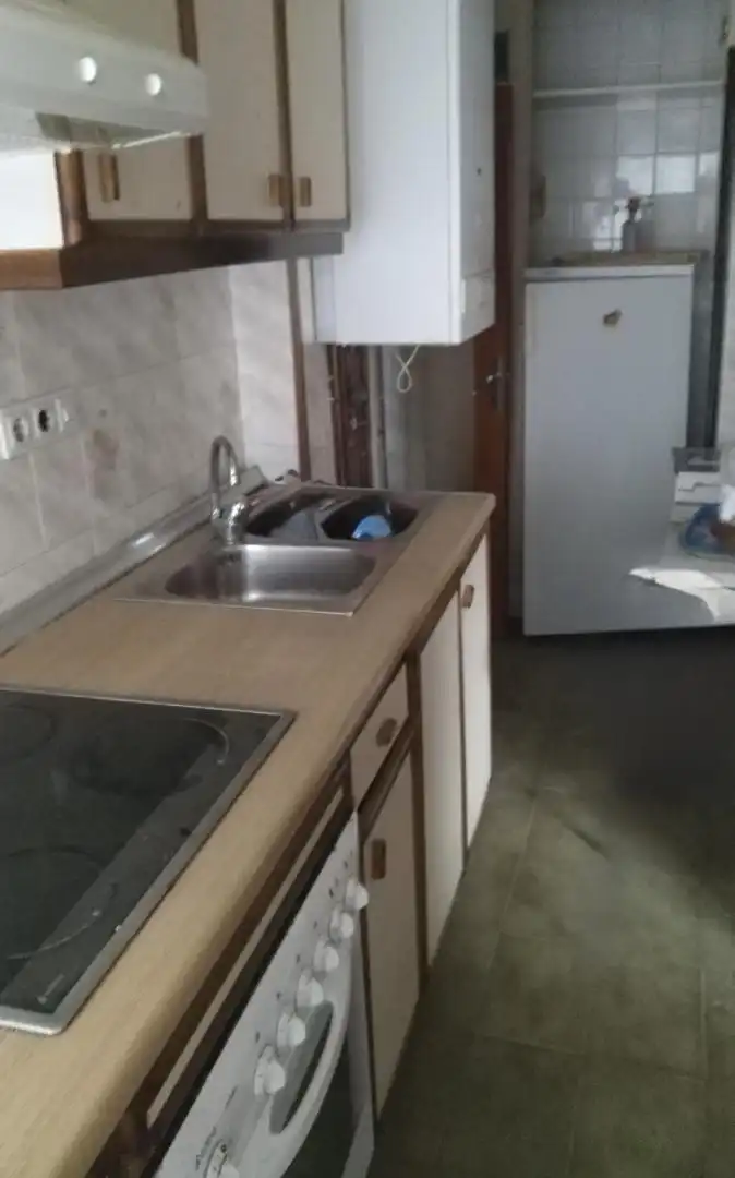 Kitchen of Flat for sale in Villada  with Furnished and Balcony