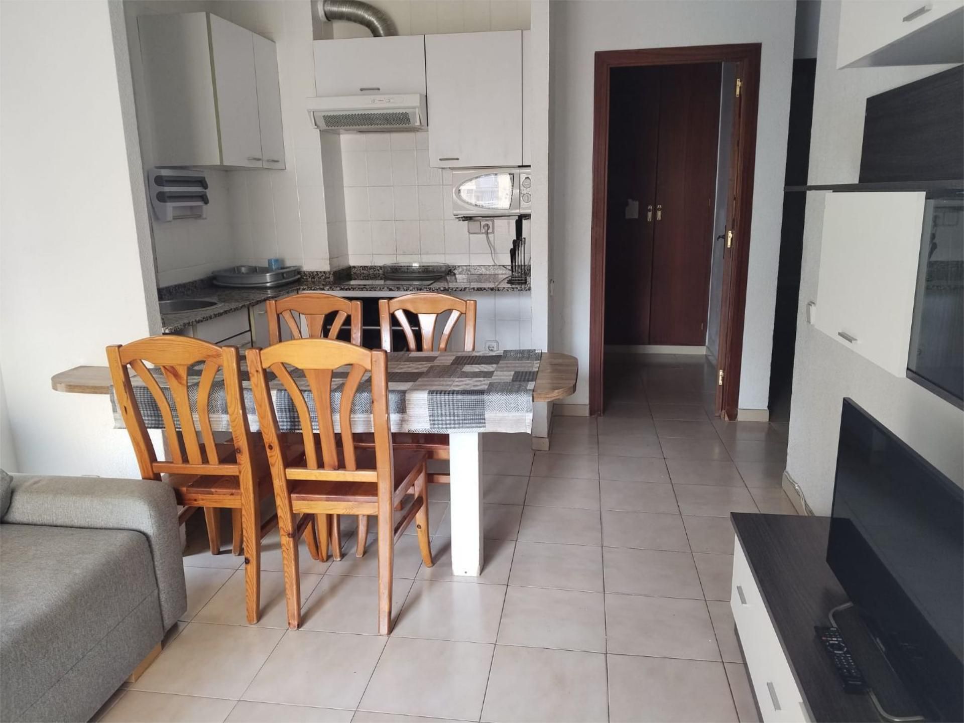 Kitchen of Flat for rent in Benicull de Xúquer  with Air Conditioner, Furnished and Balcony