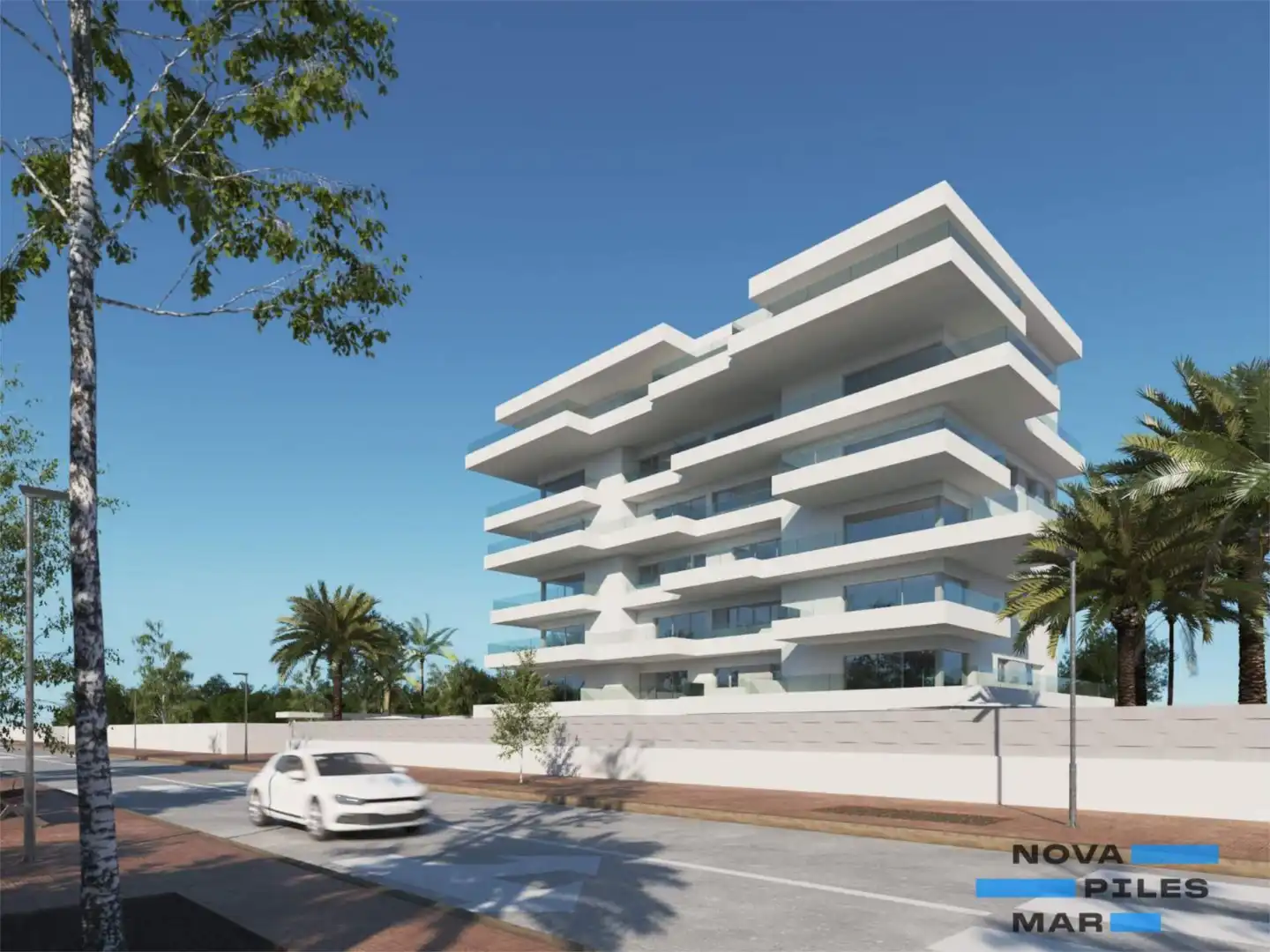 Wohnung zum Verkauf in Avinguda de la Torre de Piles, 25, Piles Außenansicht von Wohnung zum Verkauf in Piles mit Klimaanlage, Terrasse und Schwimmbad