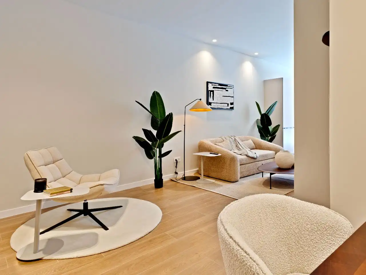 Sala d'estar de Pis en venda en Valencia amb Aire condicionat i Moblat