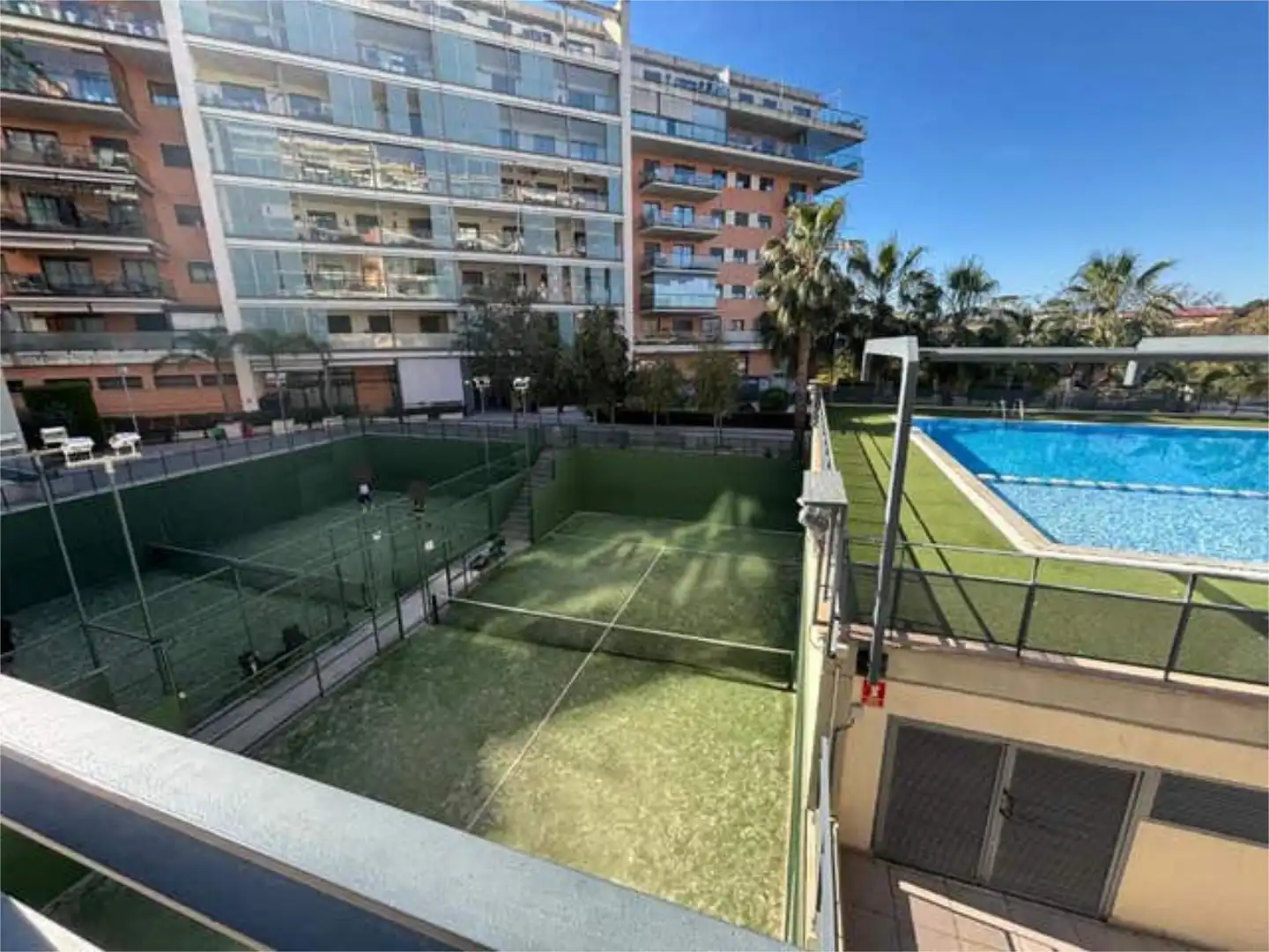 Flat for sale in Valterna Swimming pool of Flat for sale in Paterna with Private garden, Terrace and Swimming Pool