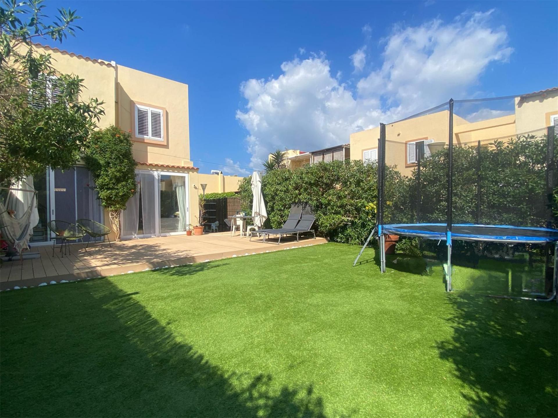 Garden of Single-family semi-detached for sale in Sant Josep de sa Talaia  with Heating, Private garden and Parquet flooring