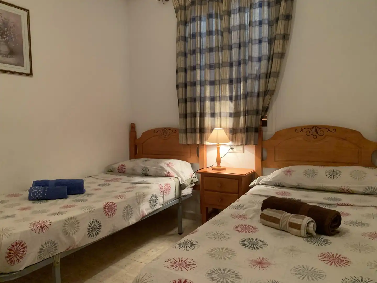 Bedroom of Apartments for rent in Vera  with Air Conditioner, Heating and Private garden