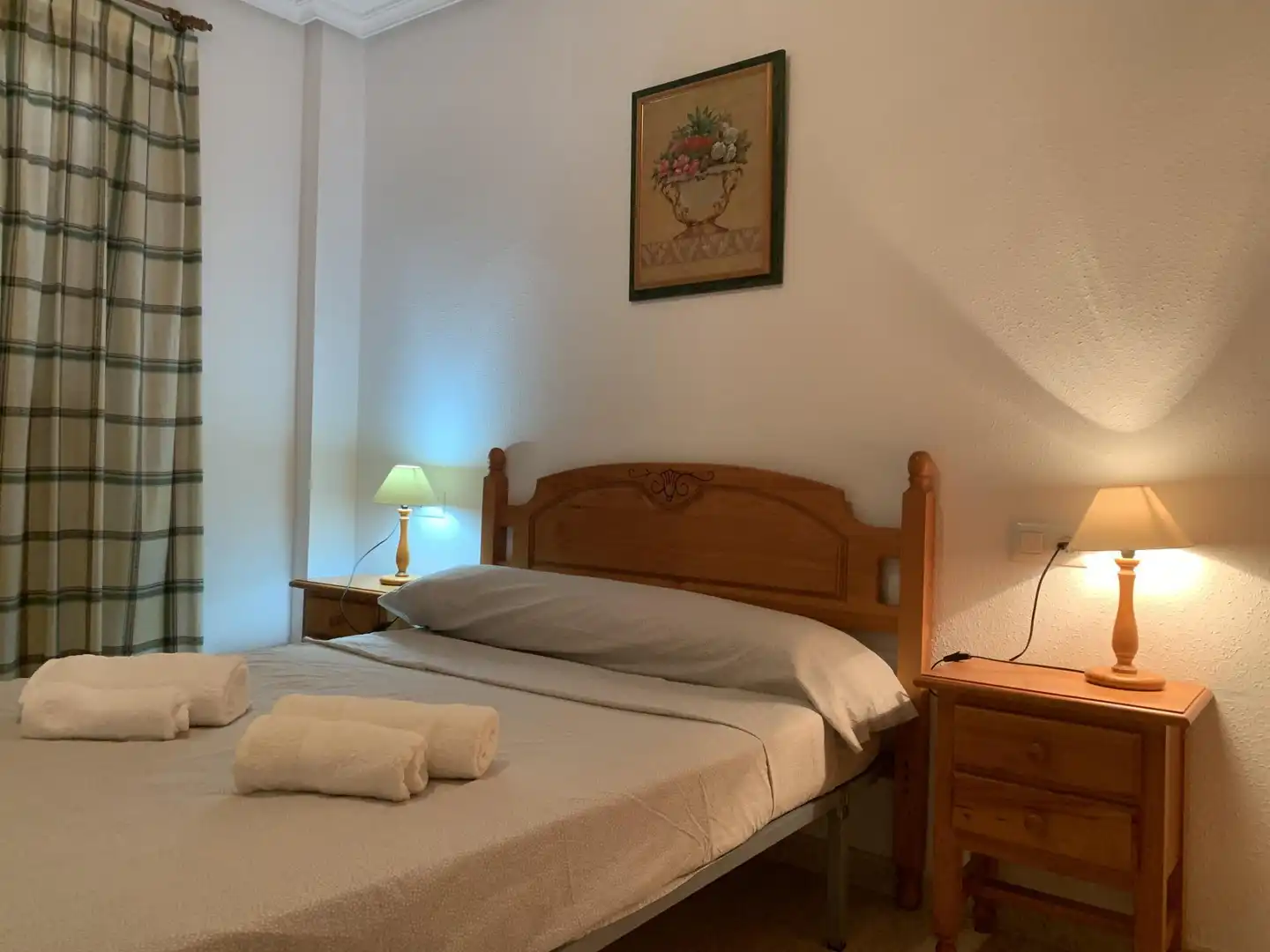 Bedroom of Apartments for rent in Vera  with Air Conditioner, Heating and Private garden