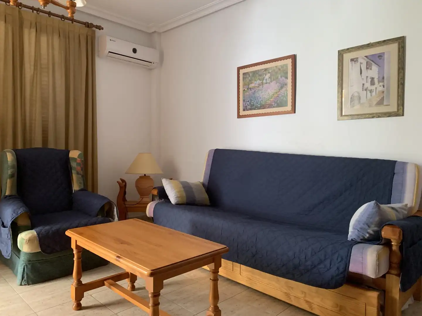 Living room of Apartments for rent in Vera  with Air Conditioner, Heating and Private garden