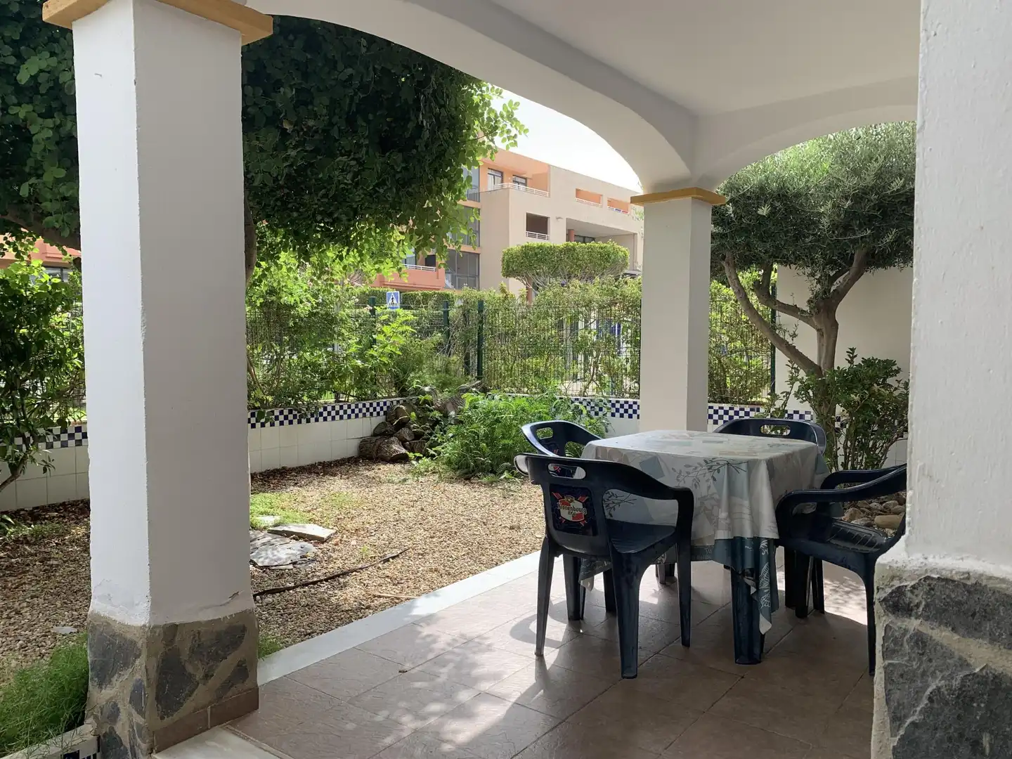 Garden of Apartments for rent in Vera  with Air Conditioner, Heating and Private garden