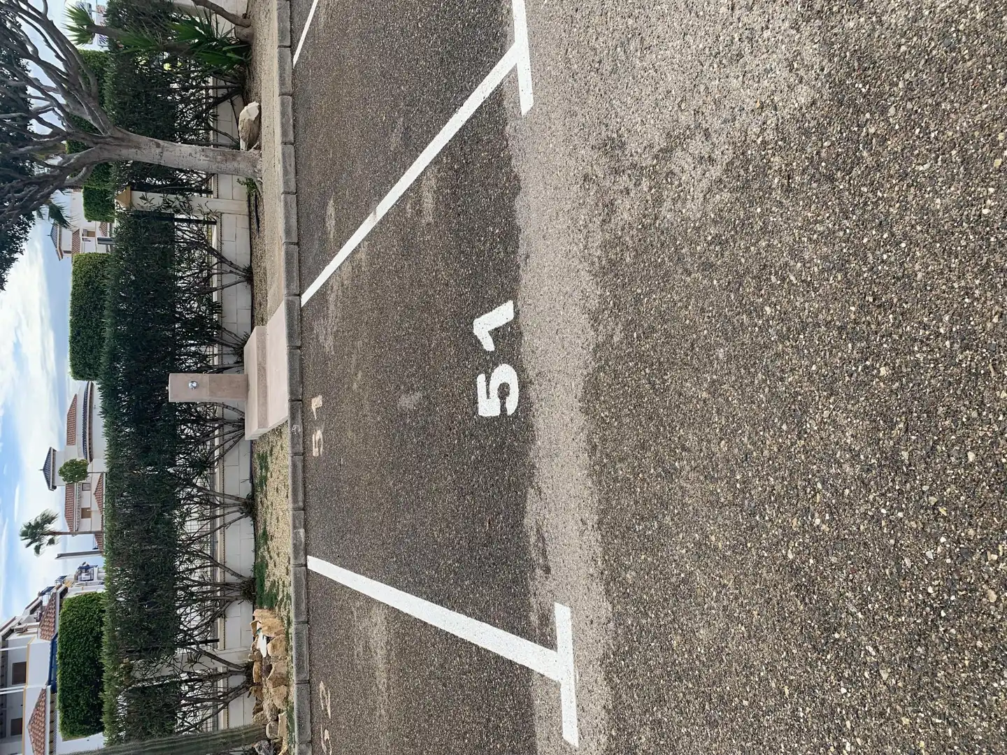 Parking of Apartments for rent in Vera  with Air Conditioner, Heating and Private garden