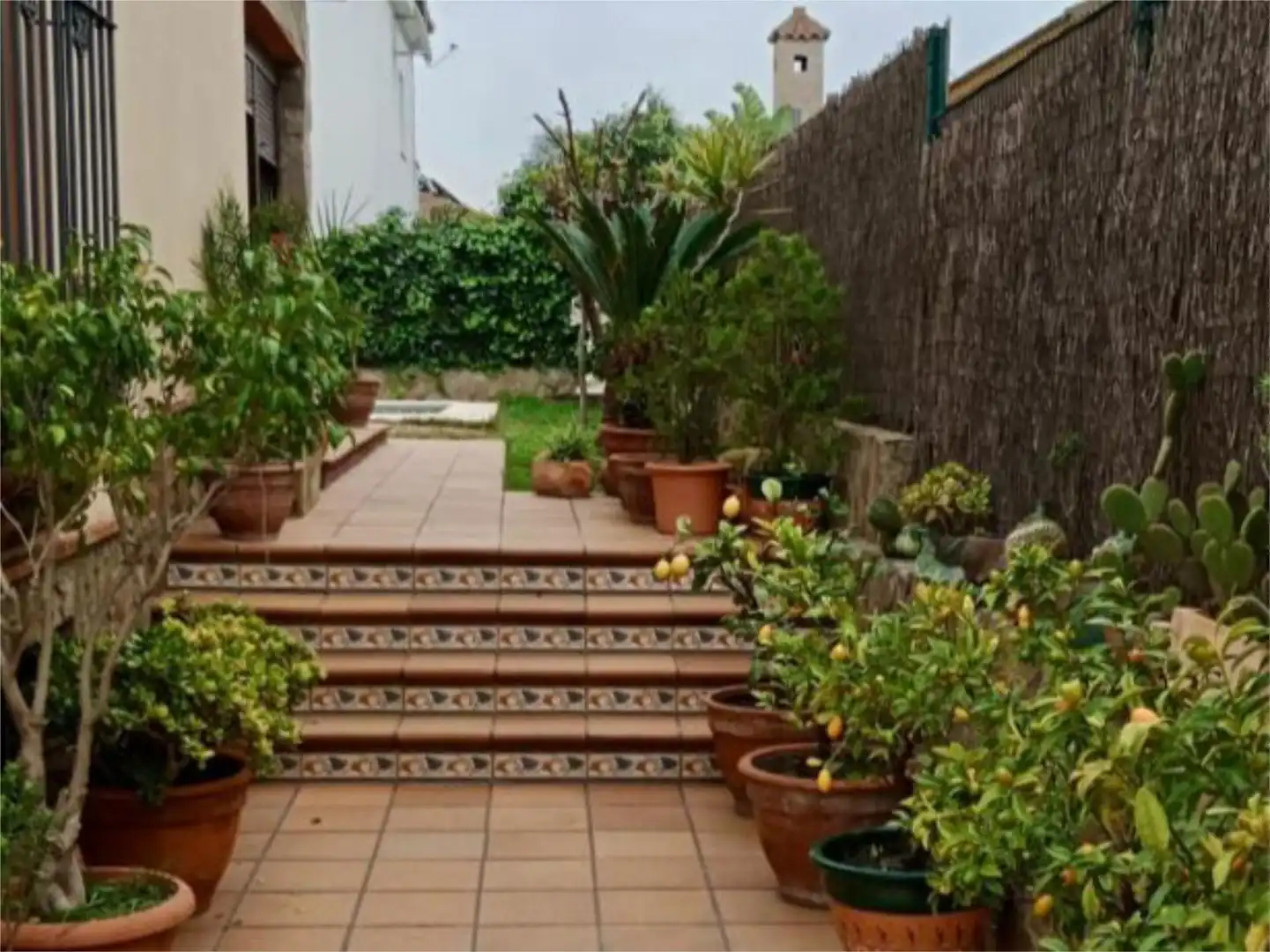 Terrassa de Casa o xalet en venda en Jerez de la Frontera amb Aire condicionat, Calefacció i Jardí privat