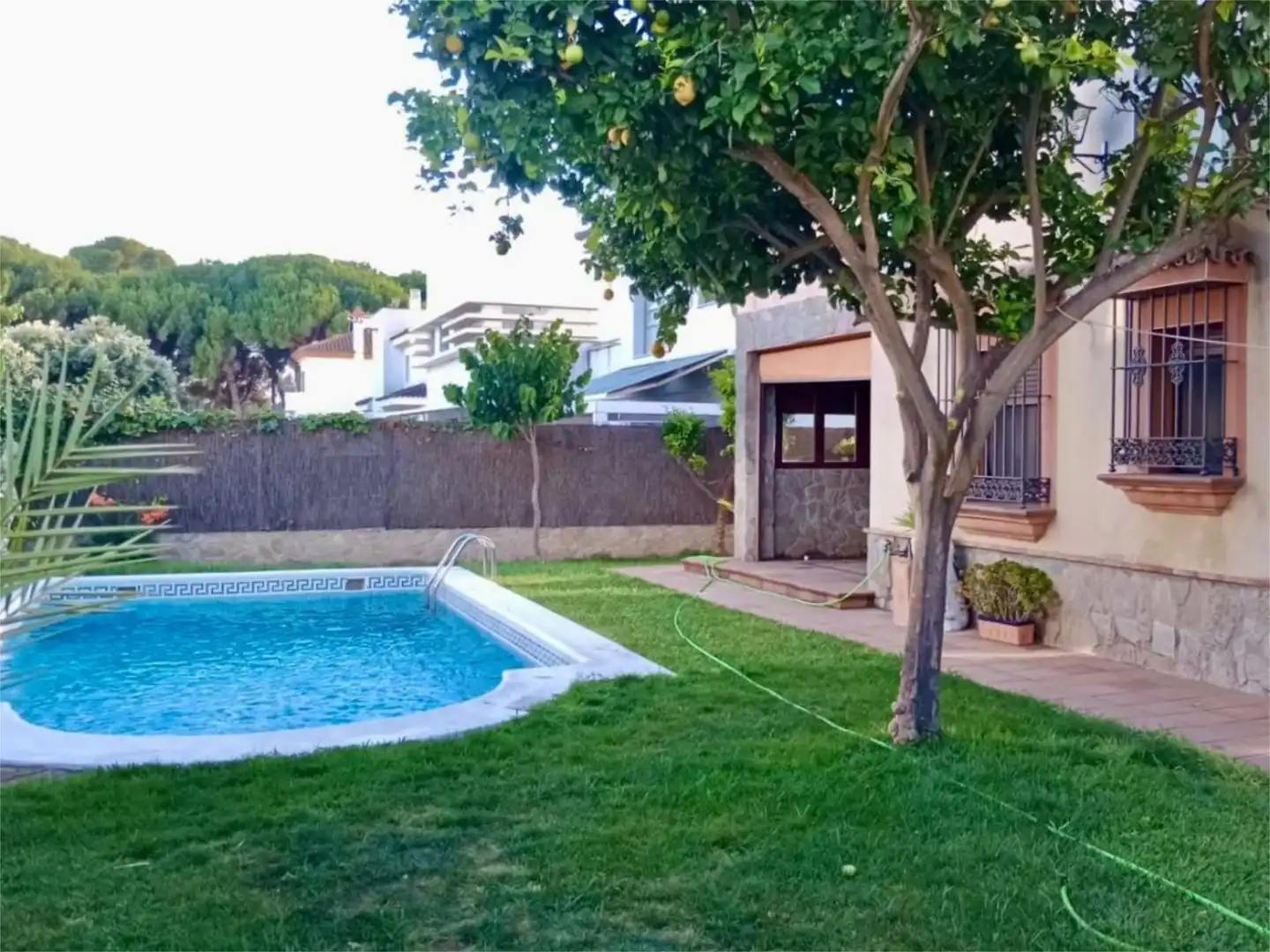 Jardí de Casa o xalet en venda en Jerez de la Frontera amb Aire condicionat, Calefacció i Jardí privat
