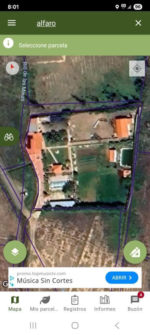 Finca rústica en venta en Alfaro con Aire acondicionado, Terraza y Piscina