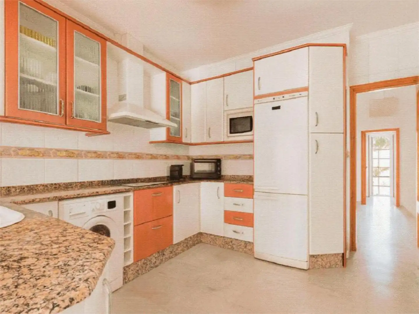 Cocina de Casa o chalet de alquiler en Chiclana de la Frontera con Aire acondicionado, Piscina y Amueblado