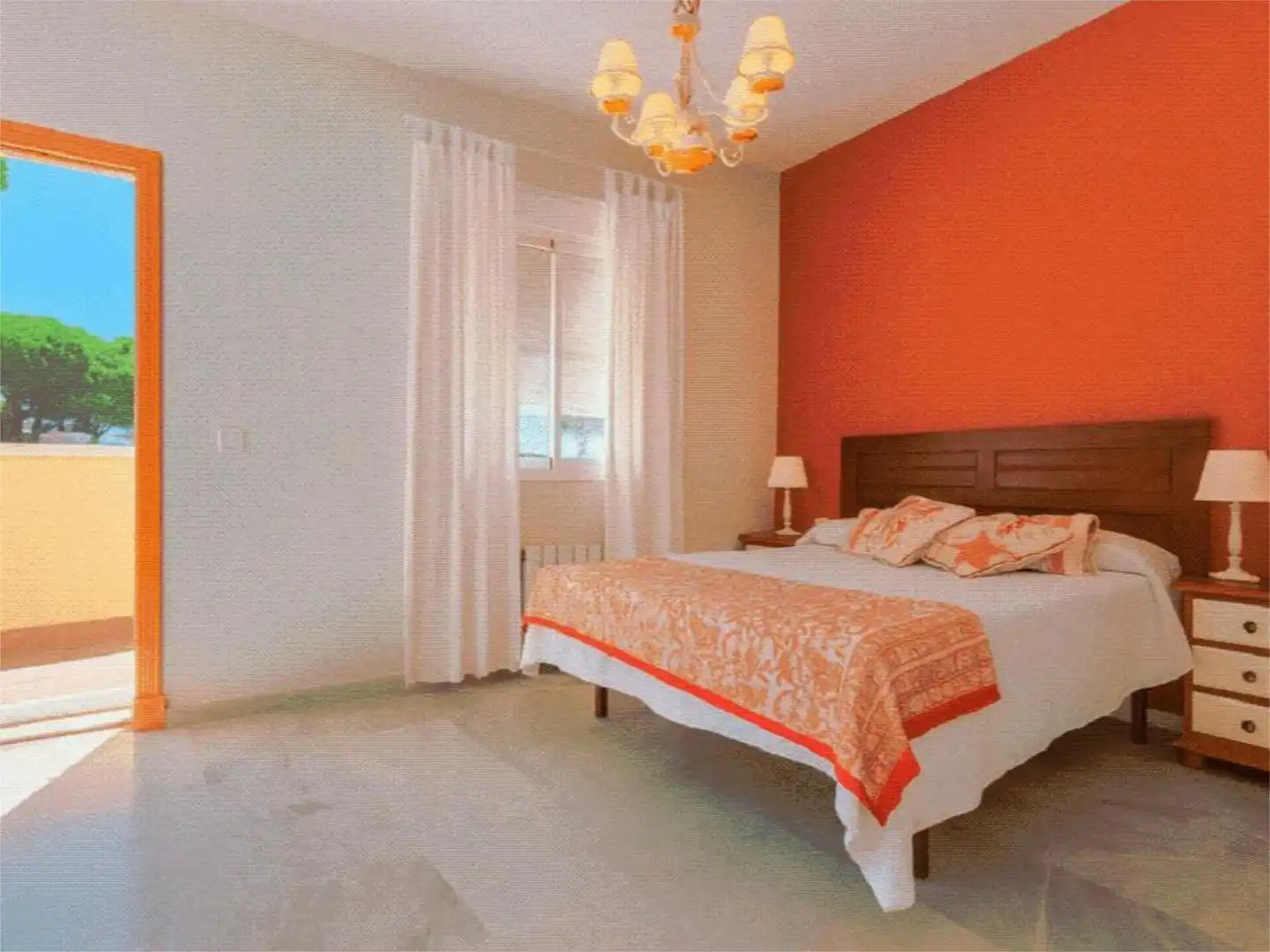 Habitación de Casa o chalet de alquiler en Chiclana de la Frontera con Aire acondicionado, Piscina y Amueblado