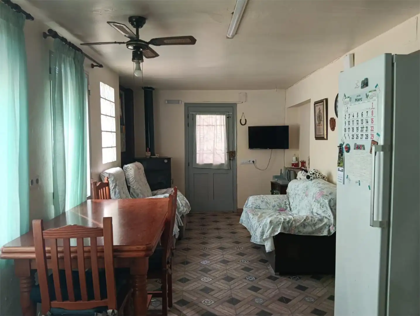 Sala d'estar de Casa adosada en venda en Sant Jaume d'Enveja