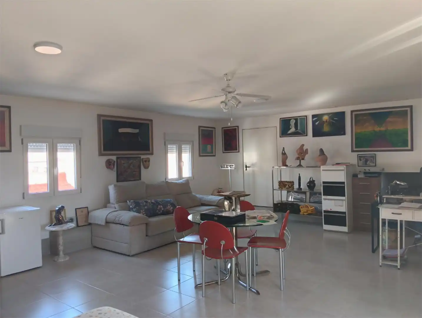 Sala d'estar de Casa adosada en venda en Sant Jaume d'Enveja