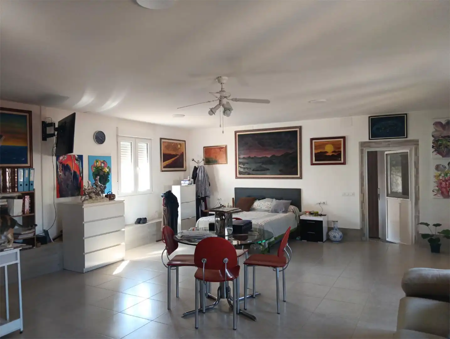 Sala d'estar de Casa adosada en venda en Sant Jaume d'Enveja