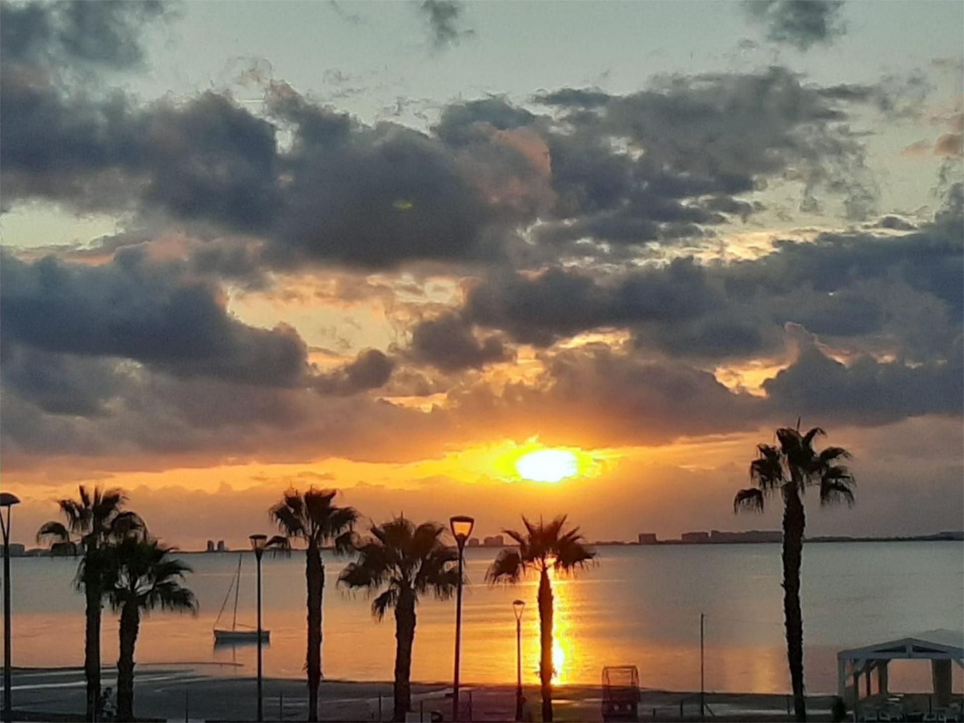 Vista exterior de Apartament de lloguer en San Javier amb Aire condicionat, Calefacció i Terrassa