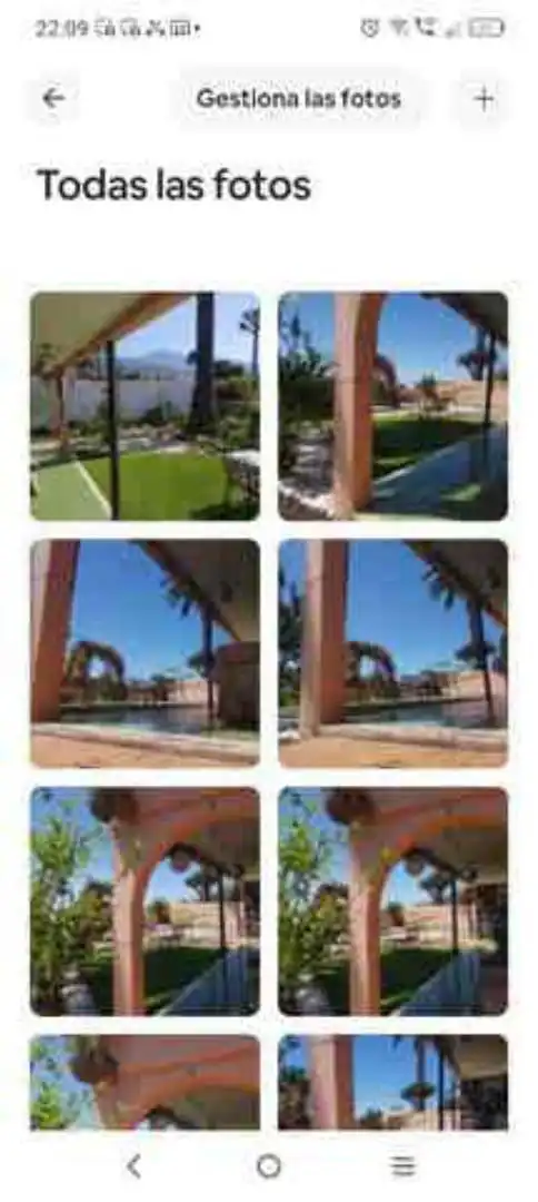Garten von Einfamilien-Reihenhaus zum Verkauf in La Orotava mit Privatgarten, Terrasse und Abstellraum