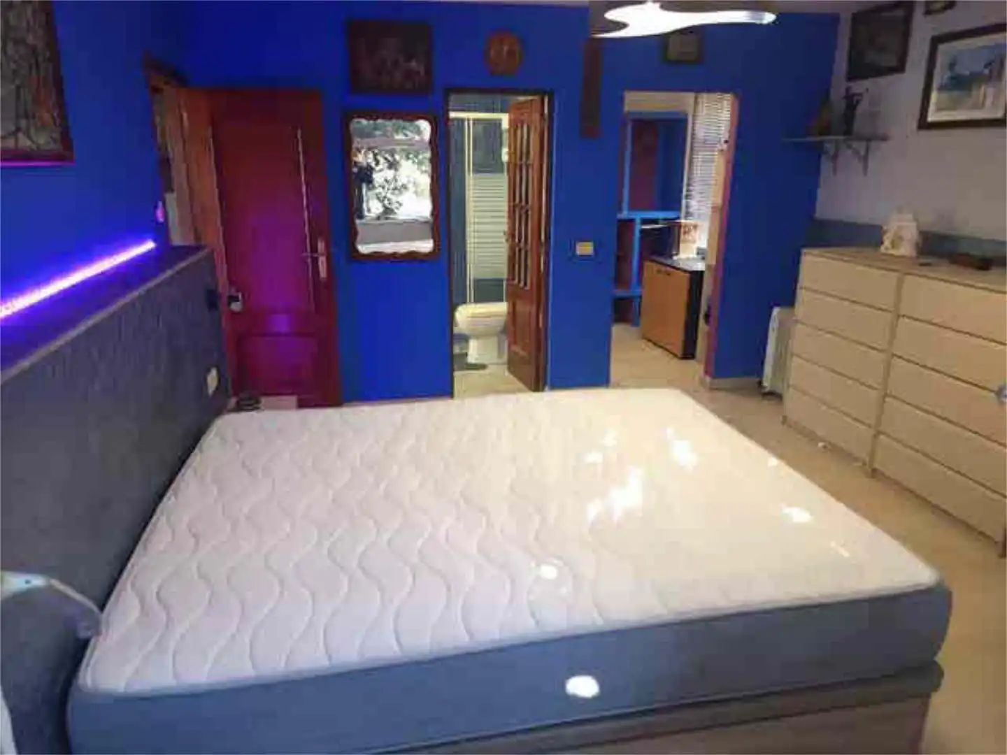 Schlafzimmer von Einfamilien-Reihenhaus zum Verkauf in La Orotava mit Privatgarten, Terrasse und Abstellraum