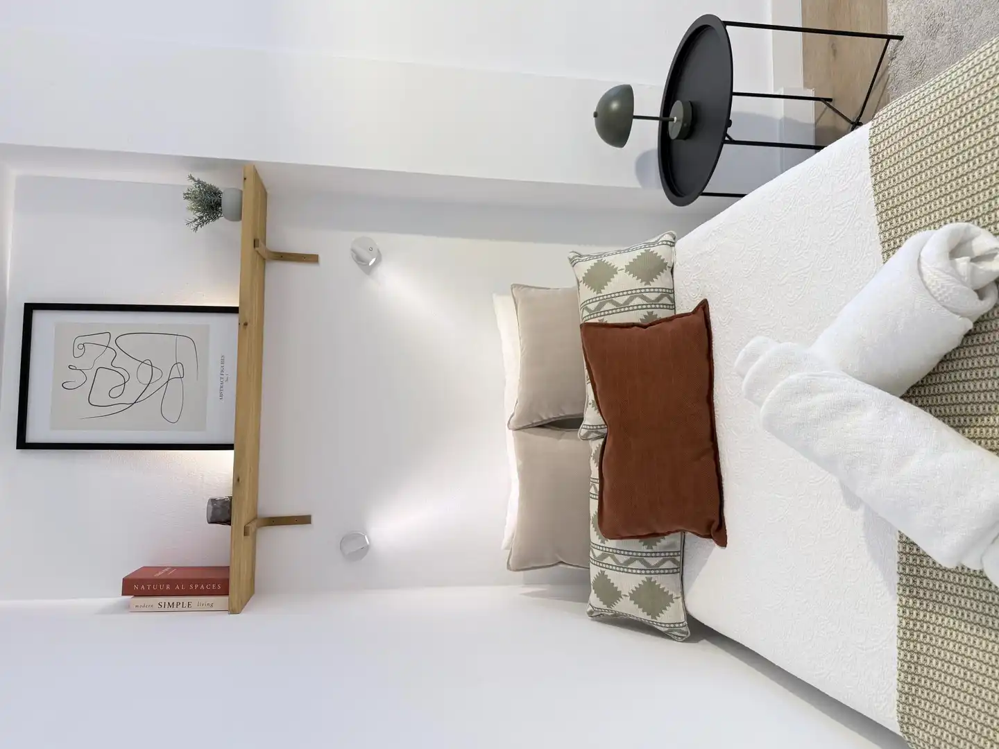 Wohnung zum Verkauf in Calle Navarro Caro, Las Almenas Schlafzimmer von Wohnung zum Verkauf in Tomares mit Klimaanlage, Heizung und Parkett