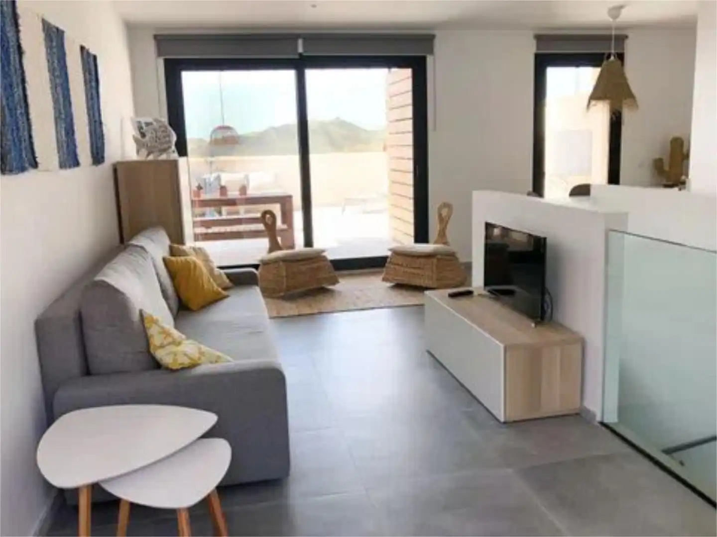 Living room of Flat for sale in Níjar  with Air Conditioner, Heating and Private garden