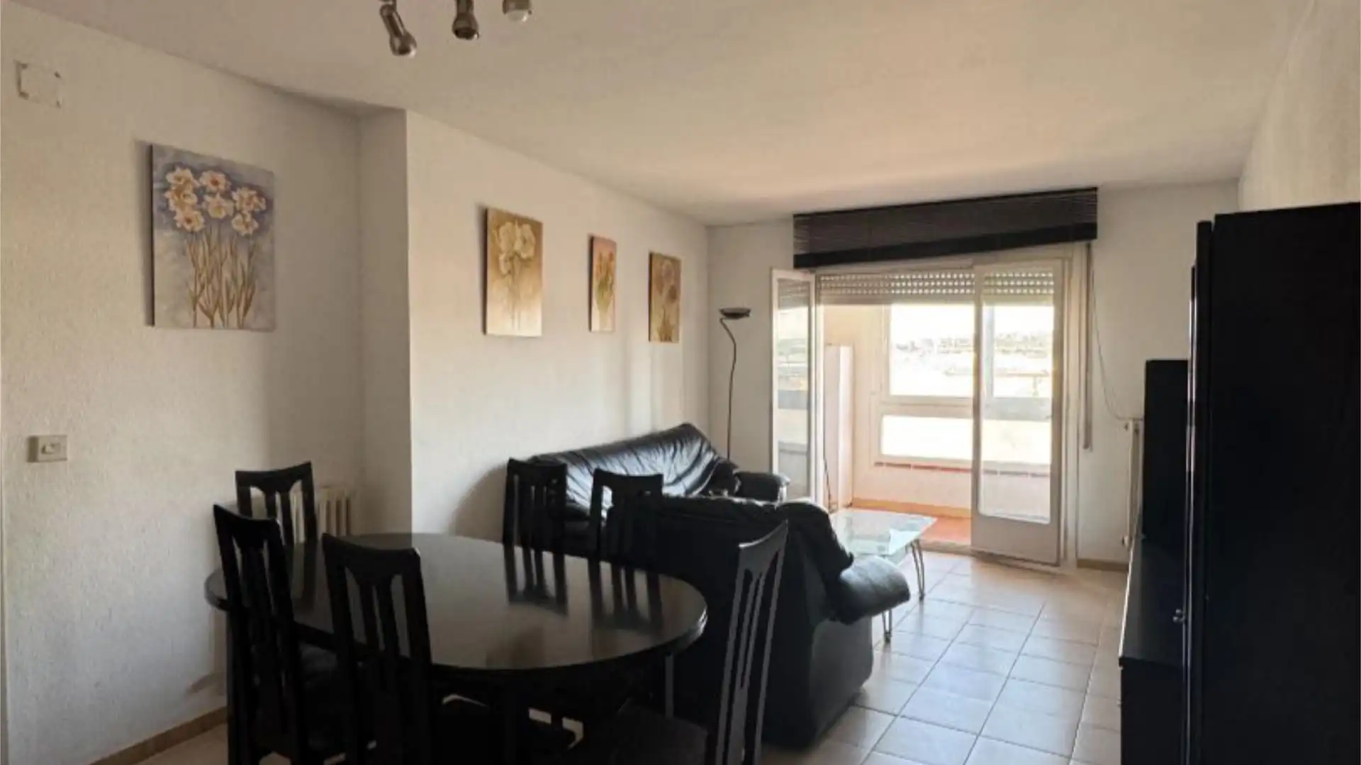 Piso en venta en Avinguda dels Esports, 2, Agramunt Sala de estar de Piso en venta en Agramunt con Calefacción, Trastero y Amueblado