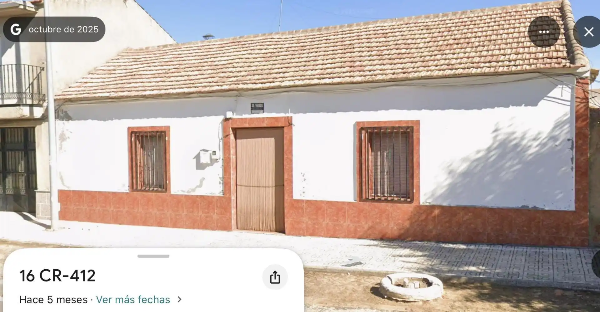 Exterior view of Houses for sale in Los Pozuelos de Calatrava  