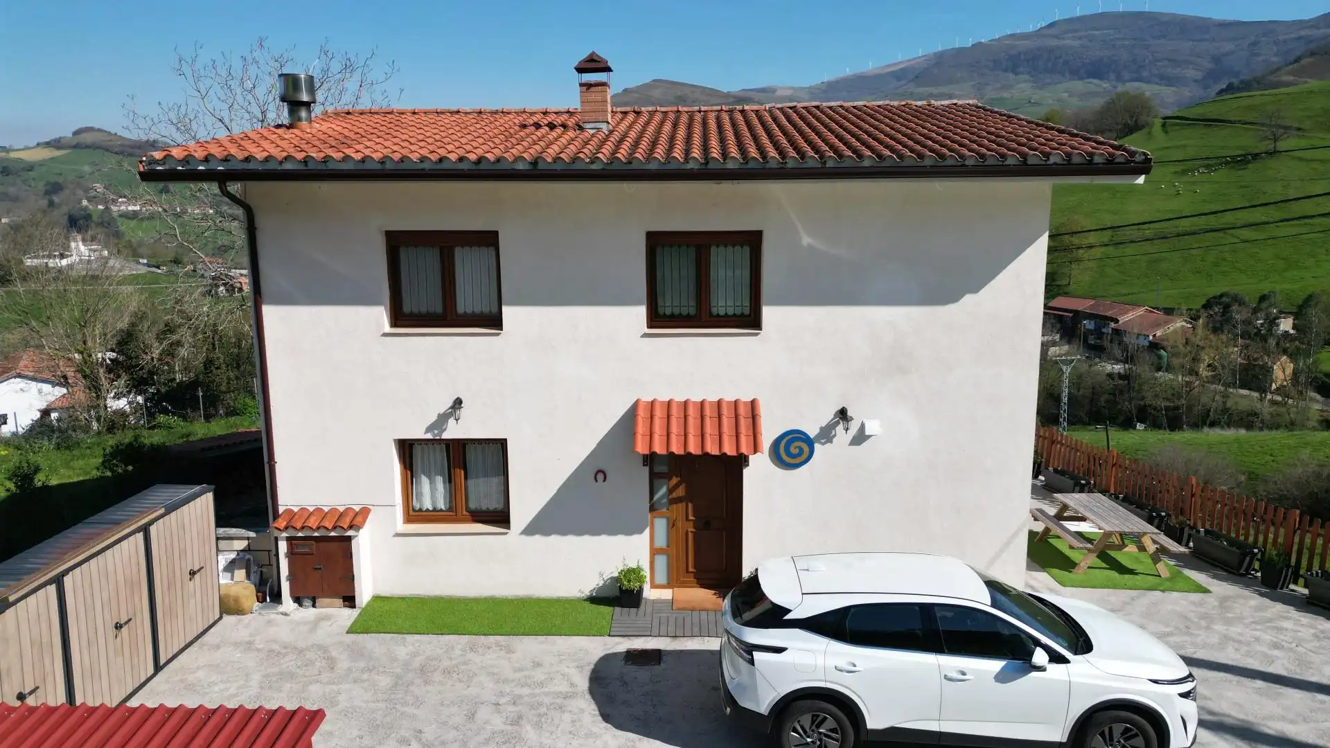 Exterior view of Houses for sale in Soba  with Heating, Private garden and Parquet flooring