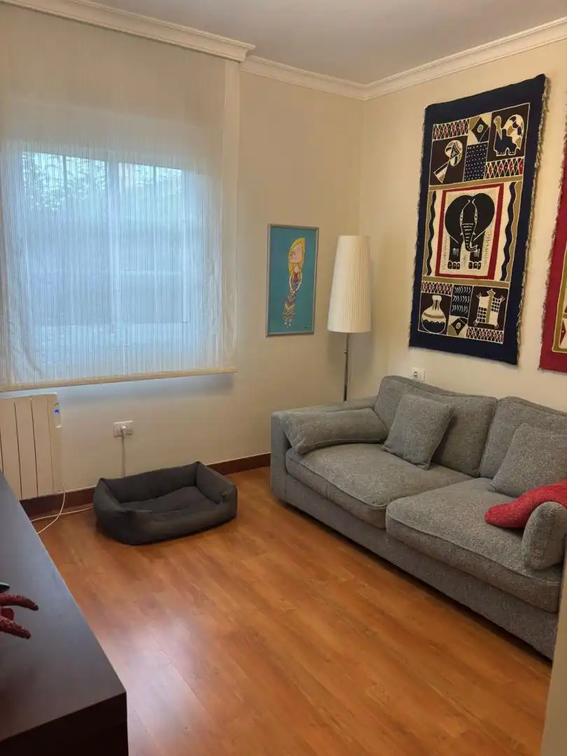 Planta baja de alquiler en Calle Suprema, 26, Guamasa - El Ortigal - Los Rodeos Sala de estar de Planta baja de alquiler en San Cristóbal de la Laguna con Jardín privado, Parquet y Amueblado
