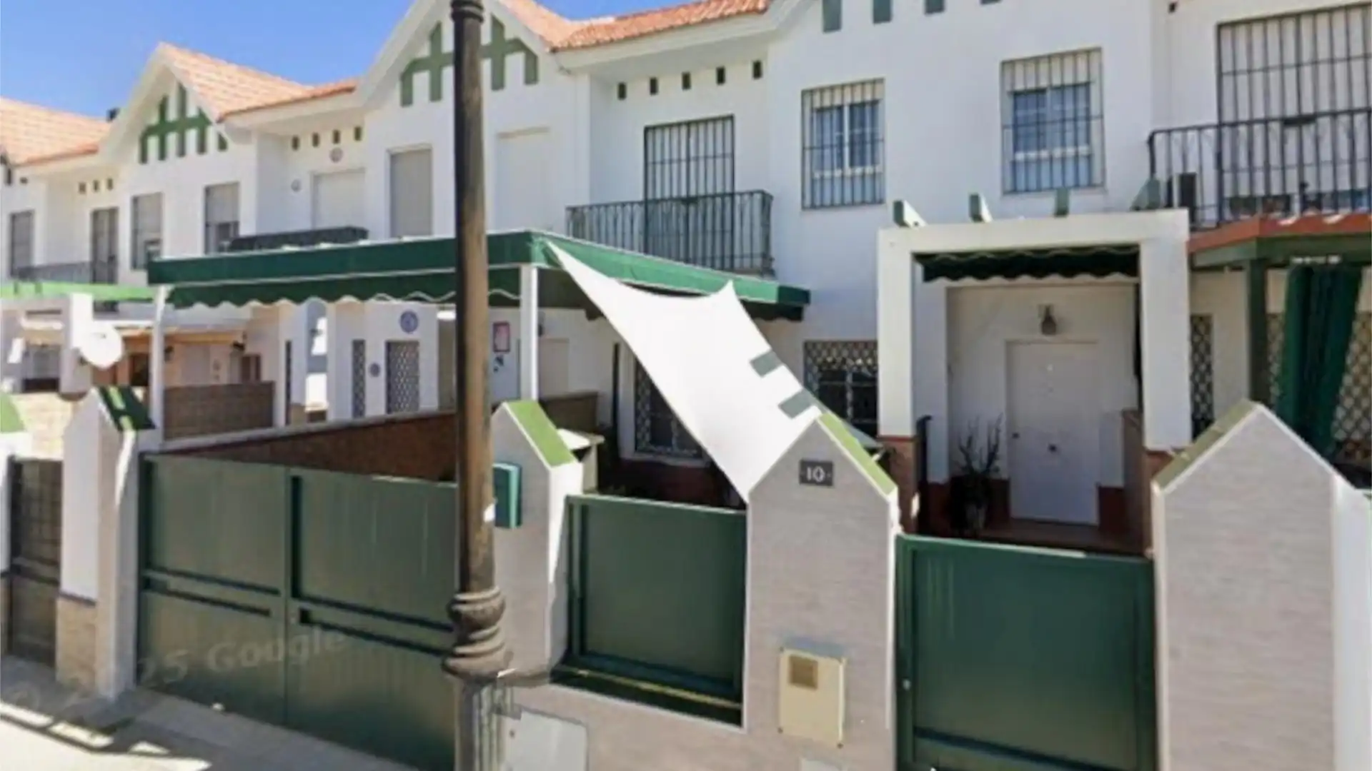 Vista exterior de Casa adosada en venta en Trigueros con Aire acondicionado, Calefacción y Terraza