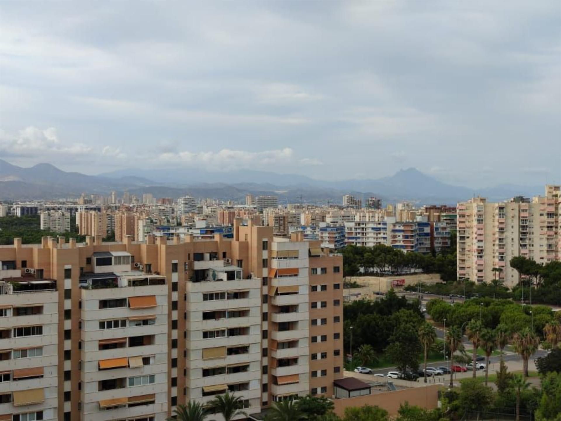 Dachboden zur Miete in Carrer Catedratic Abelardo Rigual, 10, Playa de San Juan - El Cabo de las Huertas Außenansicht von Dachboden zur Miete in Alicante / Alacant mit Klimaanlage, Terrasse und Schwimmbad
