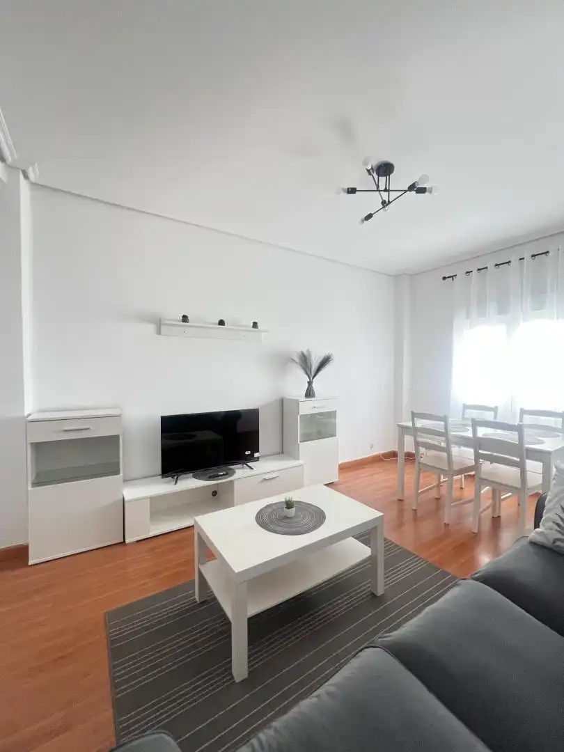 Flat for rent in Estrada de Castela, 64, Zona Ultramar Living room of Flat for rent in Ferrol with Heating, Parquet flooring and Furnished