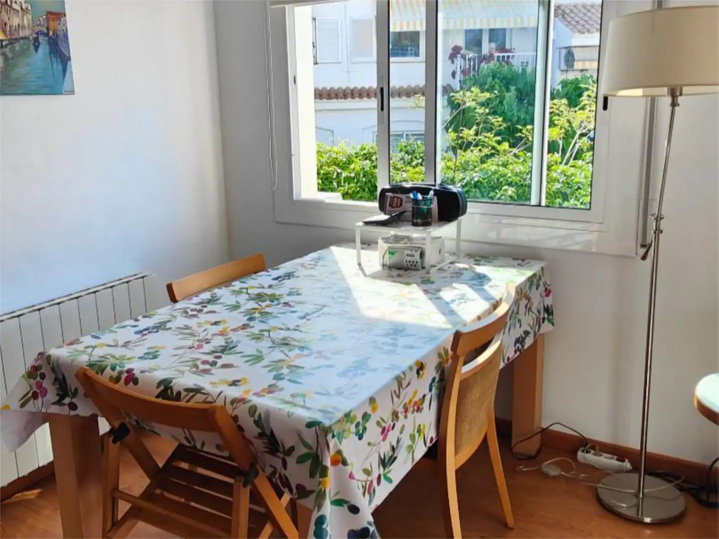 Comedor de Piso de alquiler en Sitges con Aire acondicionado, Calefacción y Parquet