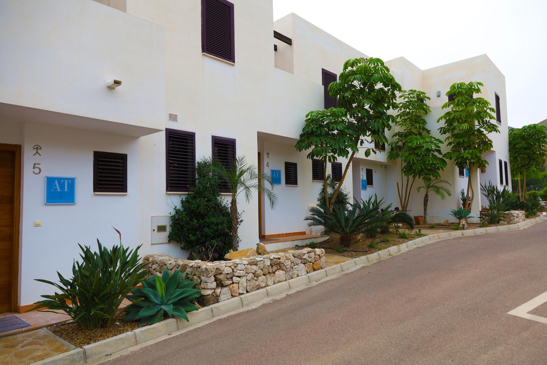 Single-family semi-detached for sale in Calle Avicena, 2, Mojácar Playa - Las Ventanicas - La Paratá Exterior view of Single-family semi-detached for sale in Mojácar with Air Conditioner, Heating and Private garden