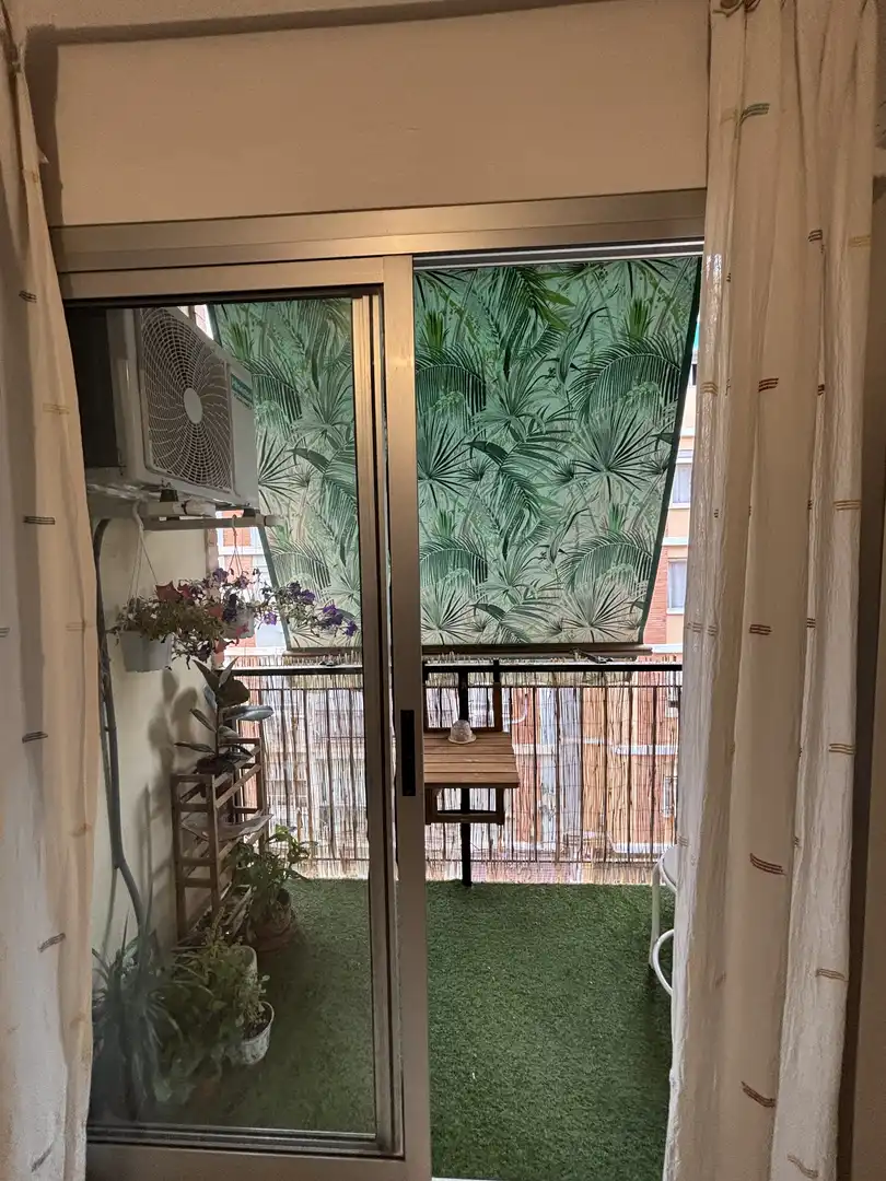 Terrasse von Wohnung zur untervermieten in Valencia mit Klimaanlage, Heizung und Abstellraum