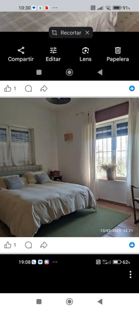Finca rústica en venta en Ex-112, 2, Jerez de los Caballeros Habitación de Finca rústica en venta en Jerez de los Caballeros