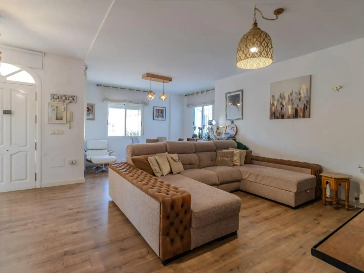 Casa o chalet en venta en Calle Independencia, 7, Alcantarilla Sala de estar de Casa o chalet en venta en Alcantarilla con Aire acondicionado, Calefacción y Jardín privado