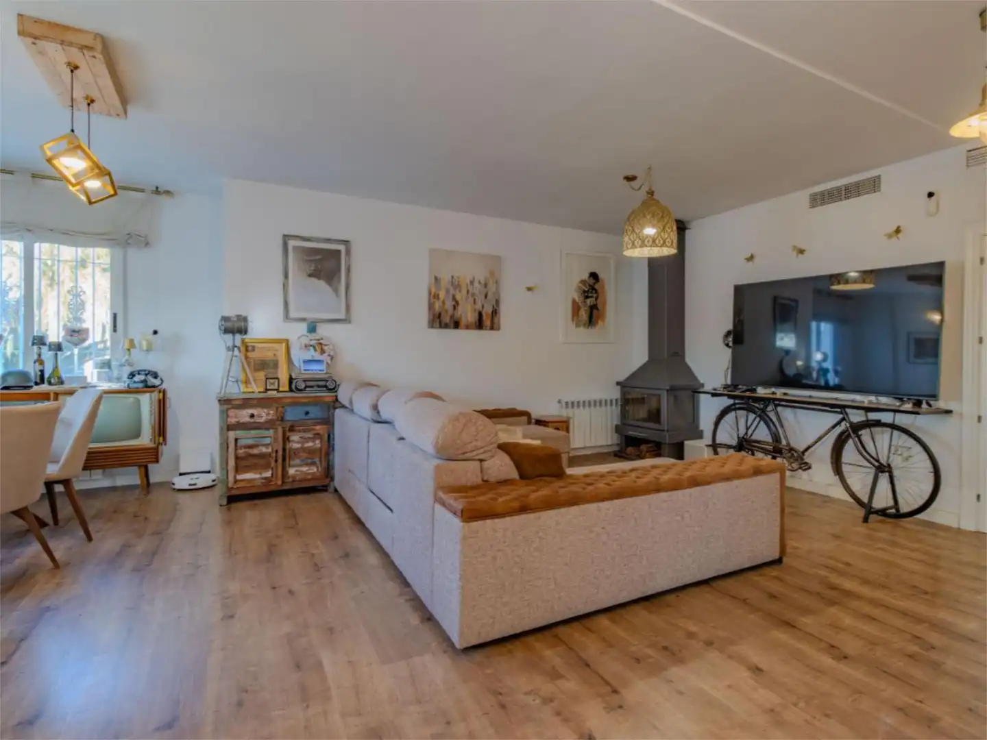 Casa o chalet en venta en Calle Independencia, 7, Alcantarilla Sala de estar de Casa o chalet en venta en Alcantarilla con Aire acondicionado, Calefacción y Jardín privado