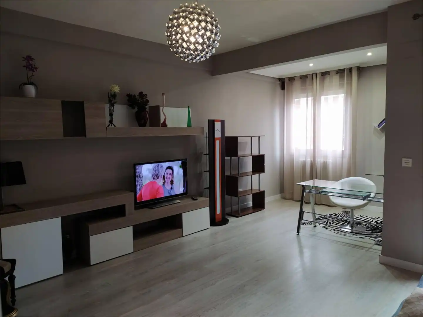 Piso de alquiler en Juan de Garay Kalea, 31, Zabala Sala de estar de Piso de alquiler en Bilbao con Calefacción, Parquet y Amueblado