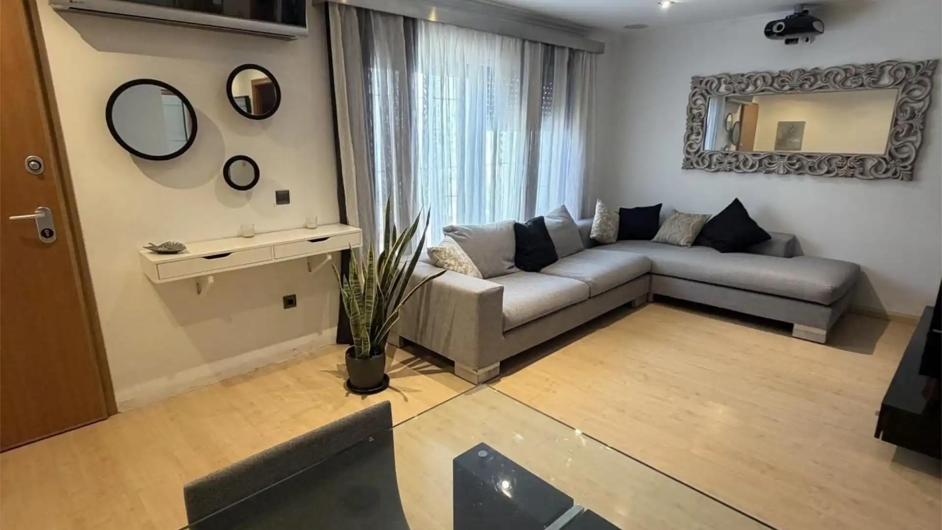 Living room of Houses for sale in Llaurí  with Air Conditioner, Heating and Private garden