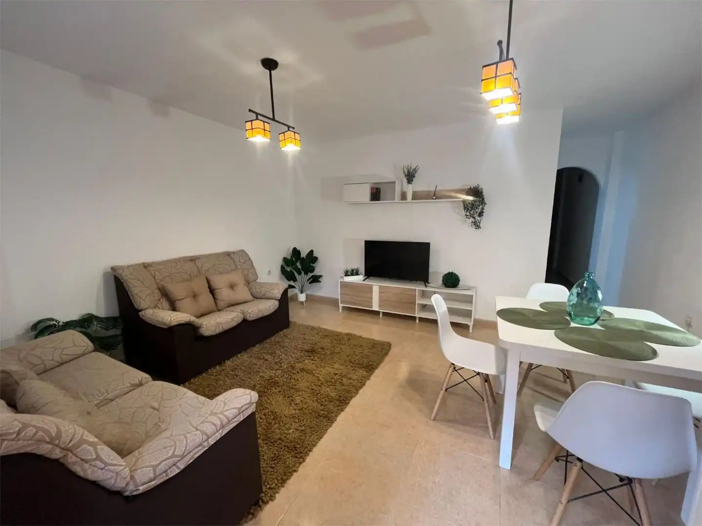 Sala de estar de Apartamento en venta en Los Alcázares con Aire acondicionado y Terraza